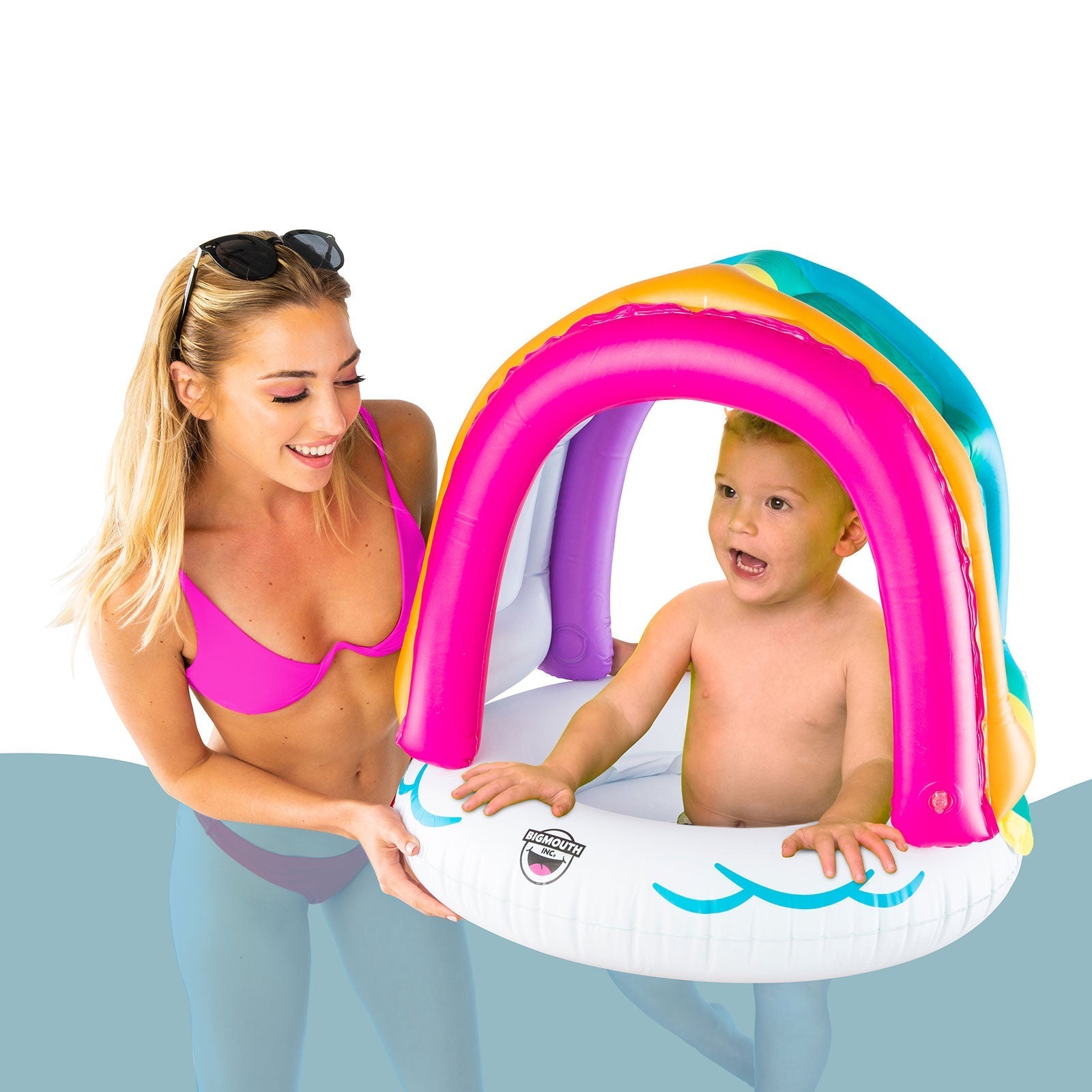 BigMouth Inc Rainbow Canopy Lil' Float