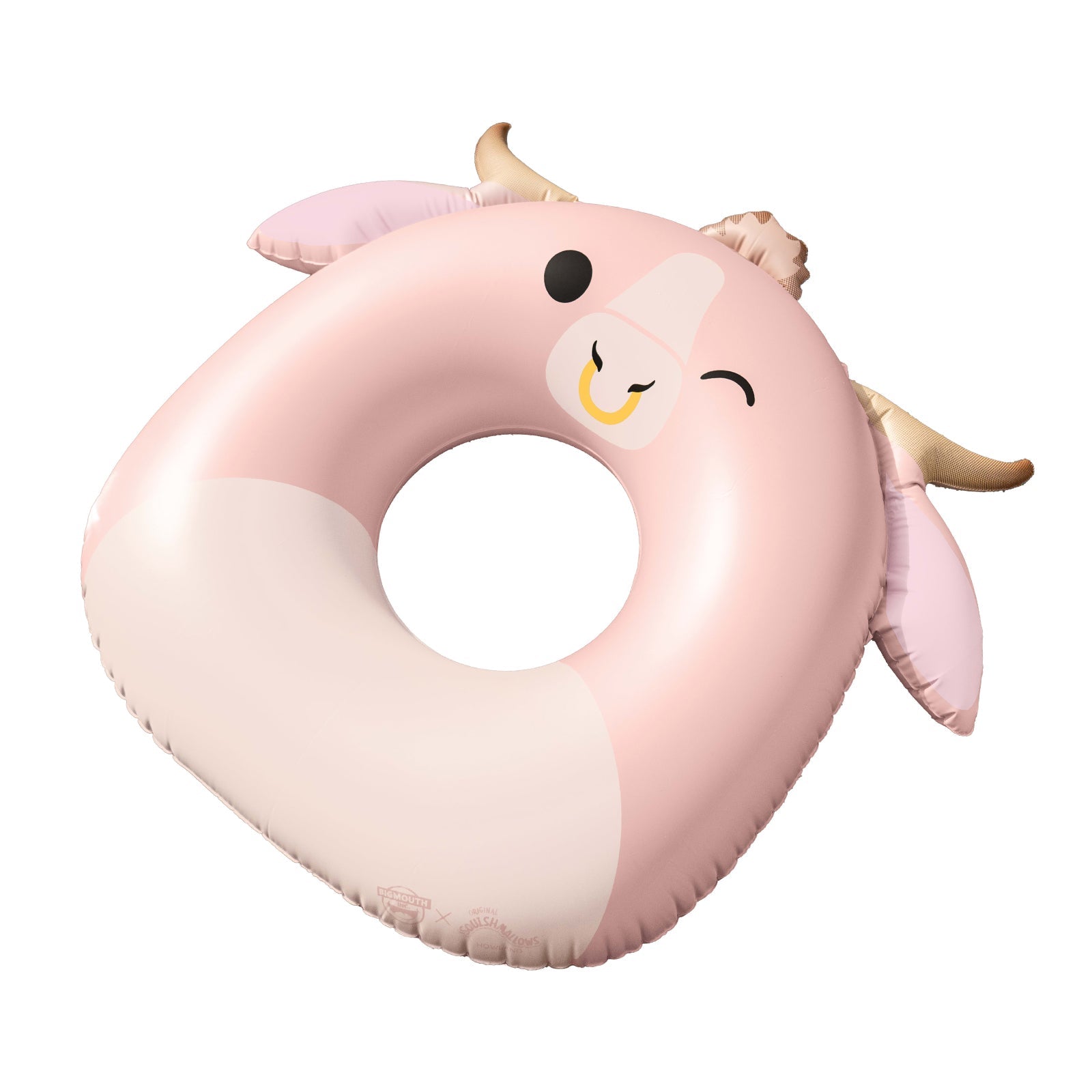 BigMouth Inc Squishmallows Howland the Cow 36 in Ring Pool Float